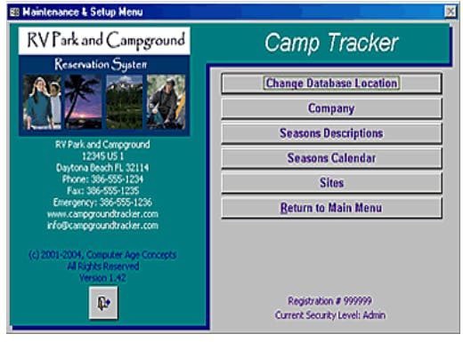 Camp Tracker Screenshot 2