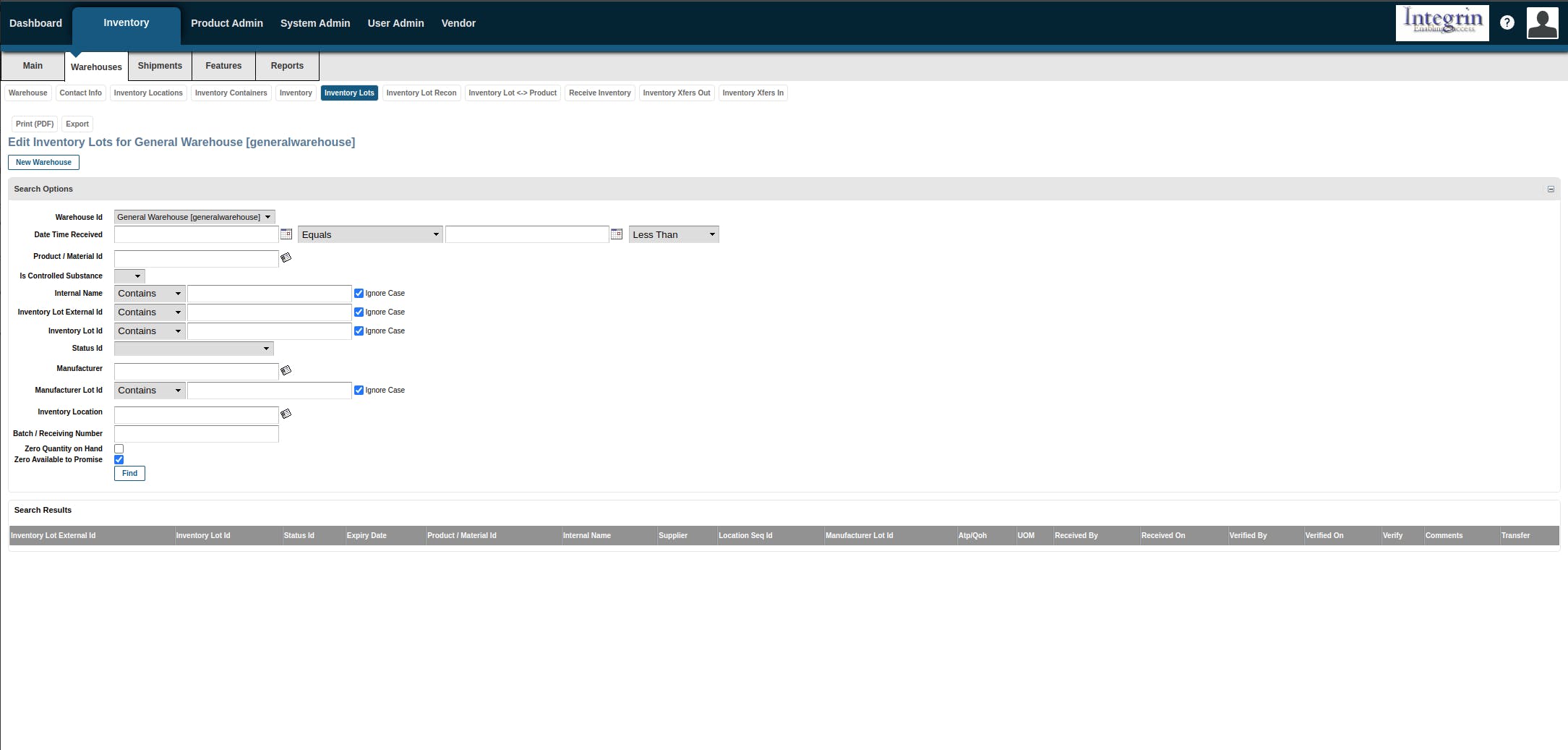 Integrin Enterprise Suite Screenshot 2