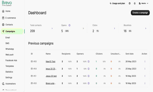 Brevo Screenshot 1