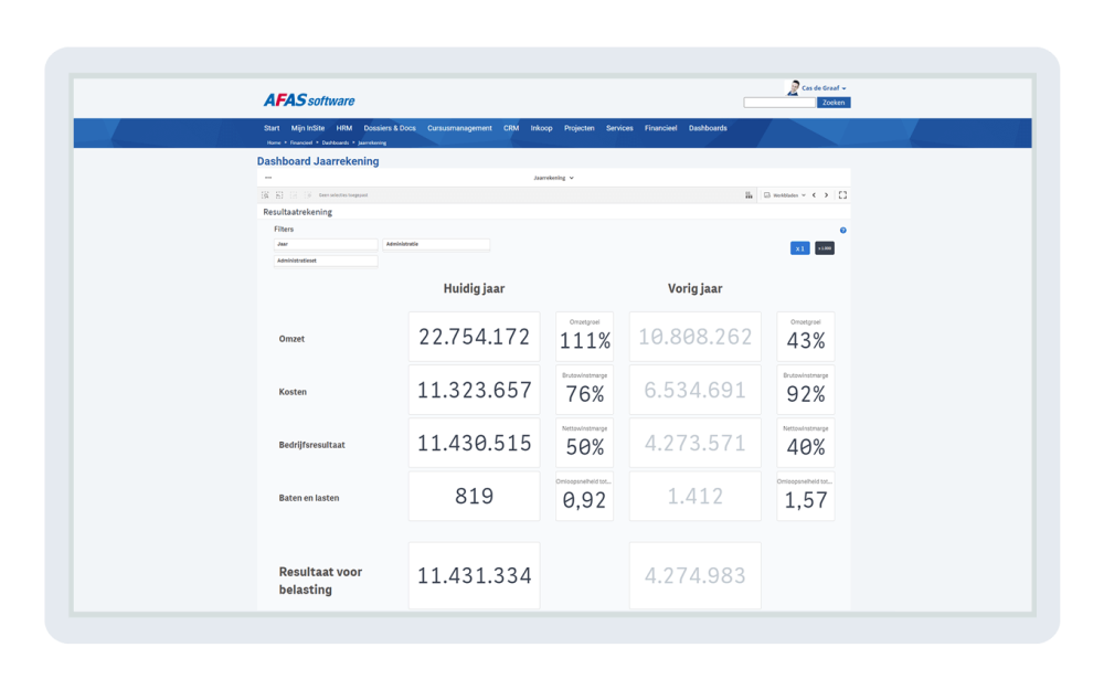 AFAS Software Screenshot 3