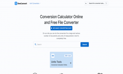 OneConvert Screenshot 1