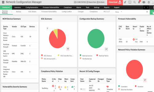 ManageEngine Network Configuration Manager Screenshot 2