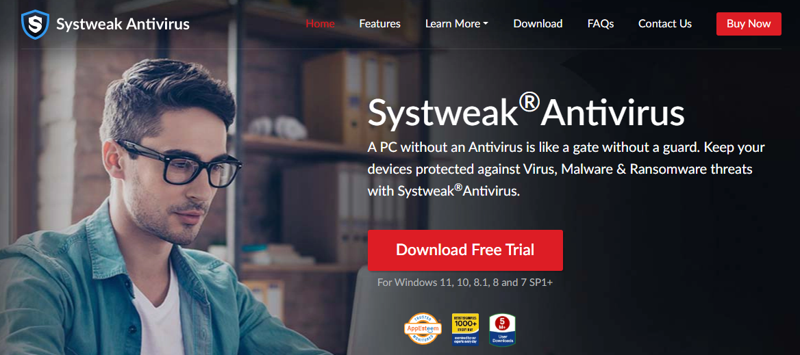 Systweak Antivirus Screenshot 1