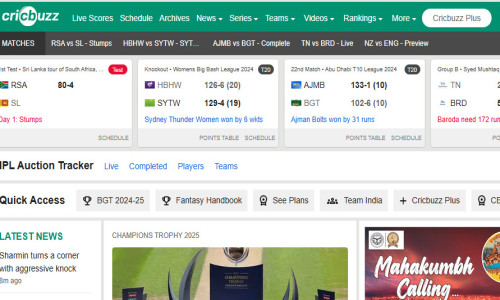 Cricbuzz Screenshot 1
