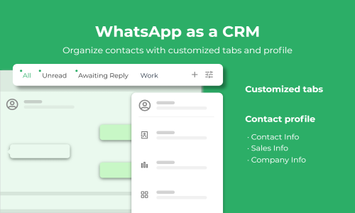 WAPlus WhatsApp CRM Screenshot 1