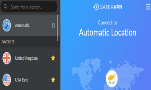 SaferVPN Screenshot 2