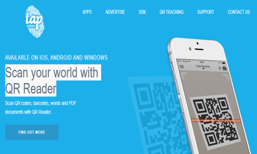 QR Reader by TapMedia Screenshot 1