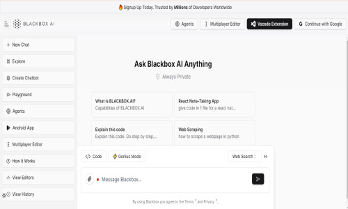 BlackBox AI Screenshot 1