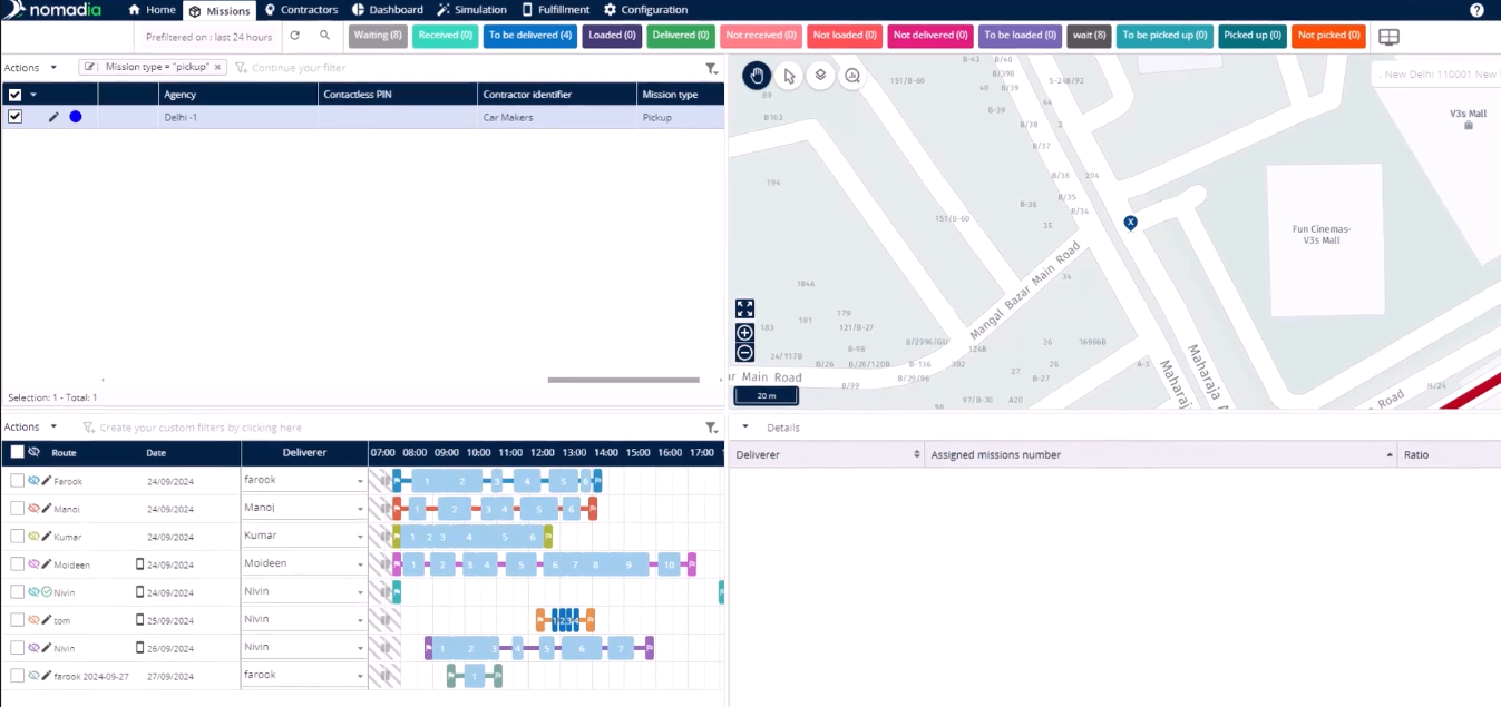 Nomadia Delivery Screenshot 9