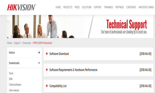 Hikvision iVMS‑5200 Professional Screenshot 1