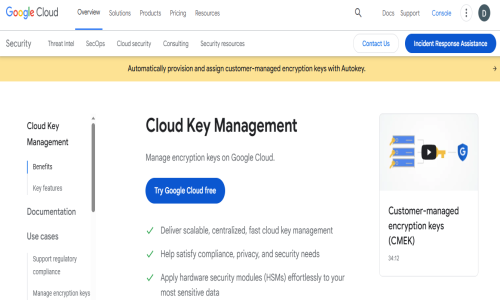 Google Cloud Key Management Service Screenshot 5