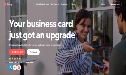 Blinq - Business Card Screenshot 1