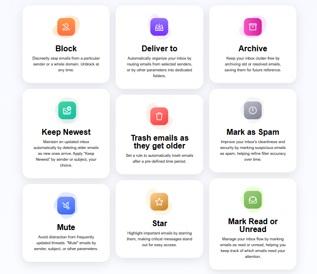 Clean Email Screenshot 2