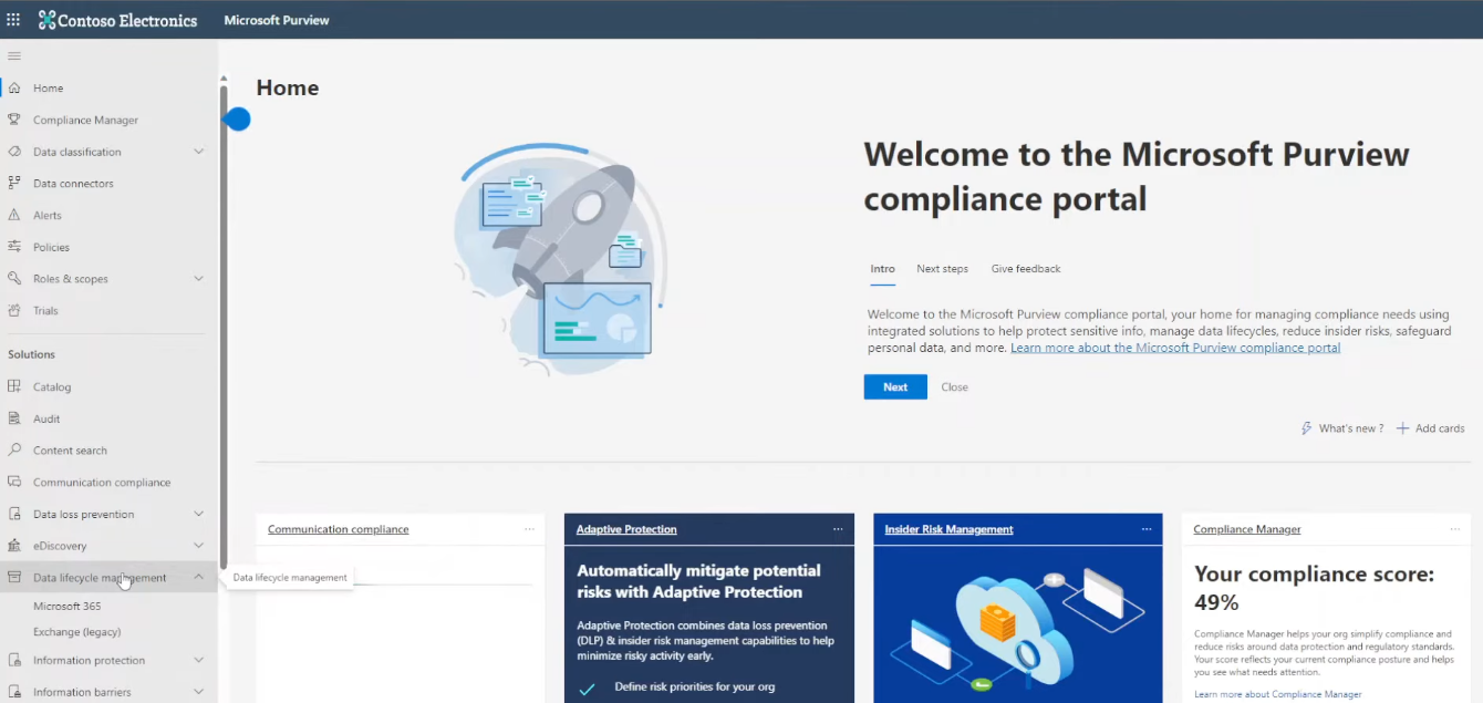 Microsoft Exchange Online Archiving Screenshot 1
