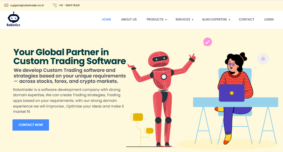 Robotrader Screenshot 1