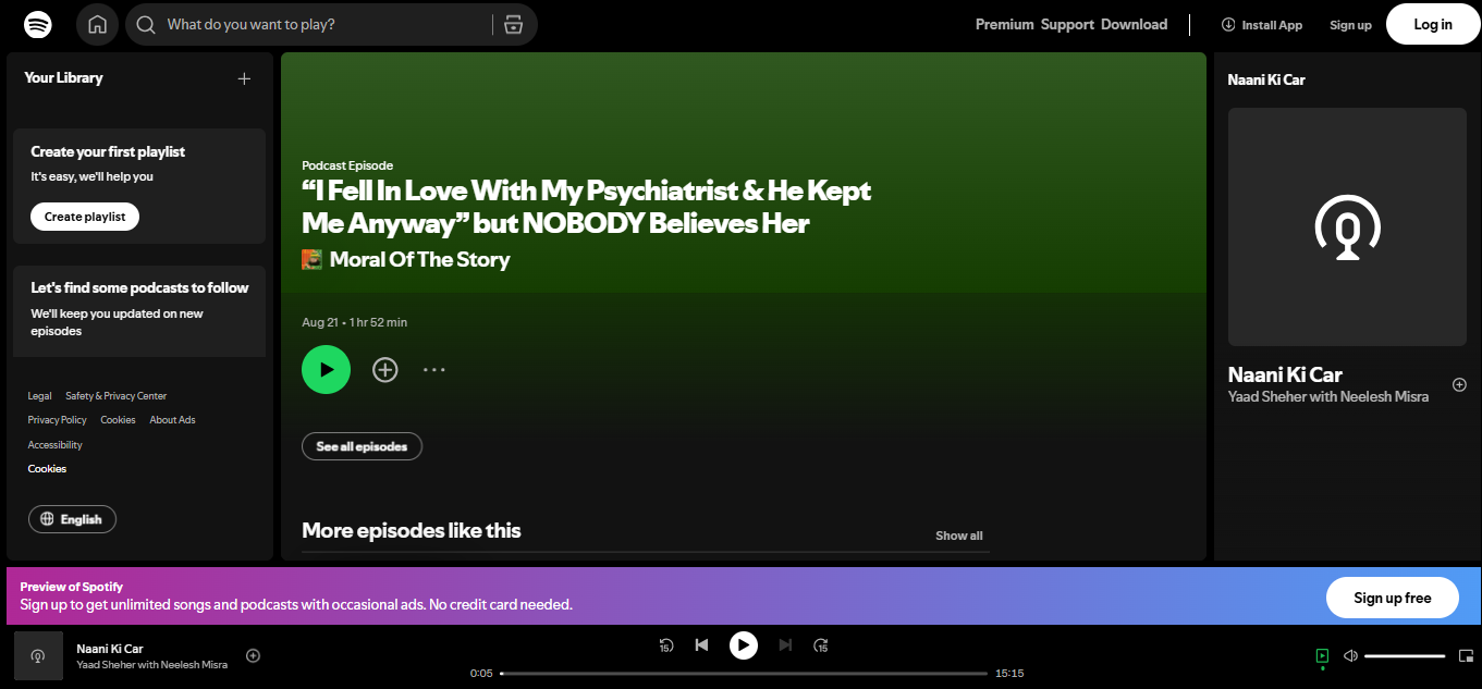 Spotify Screenshot 6