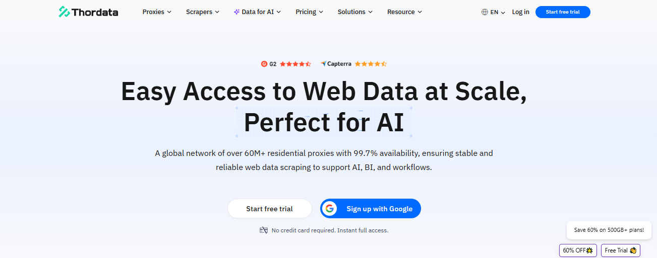 Thordata Screenshot 1