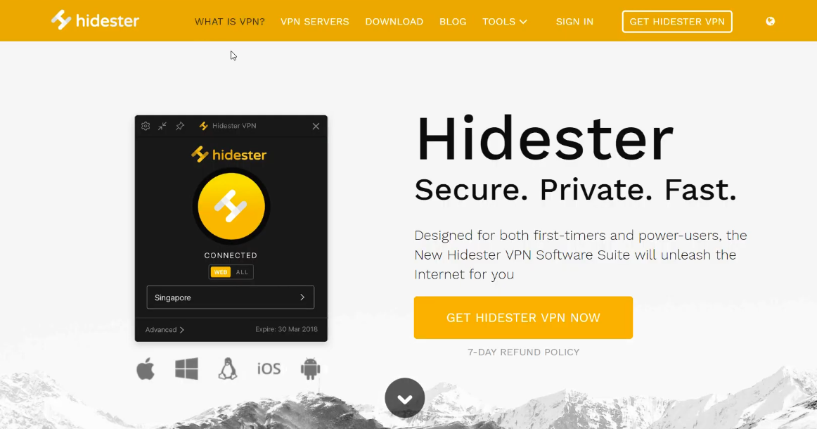 Hidester Screenshot 1