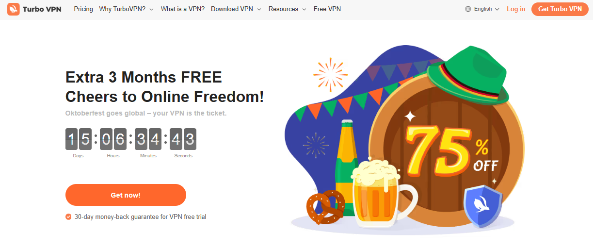 Turbo VPN Screenshot 1