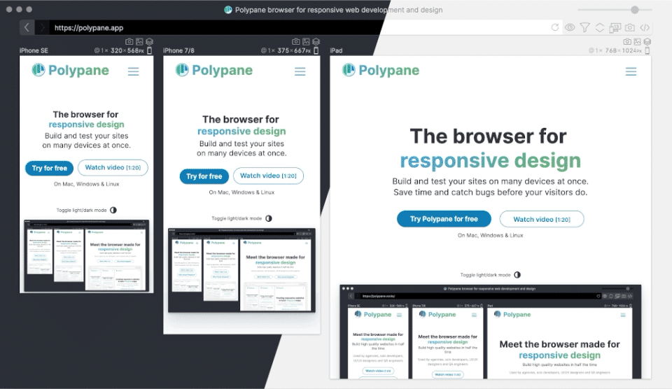 Polypane Screenshot 1