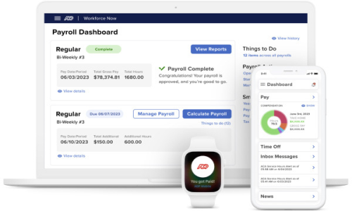 ADP Payroll Services Screenshot 2