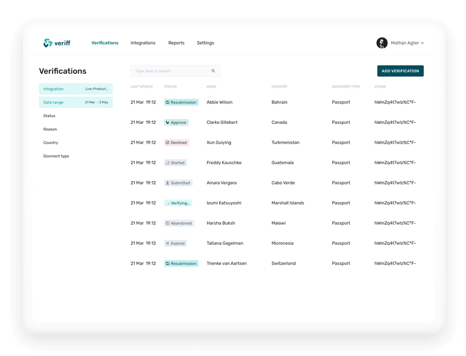 Veriff Screenshot 3
