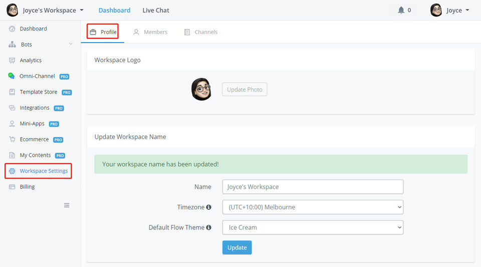 UChat Screenshot 2