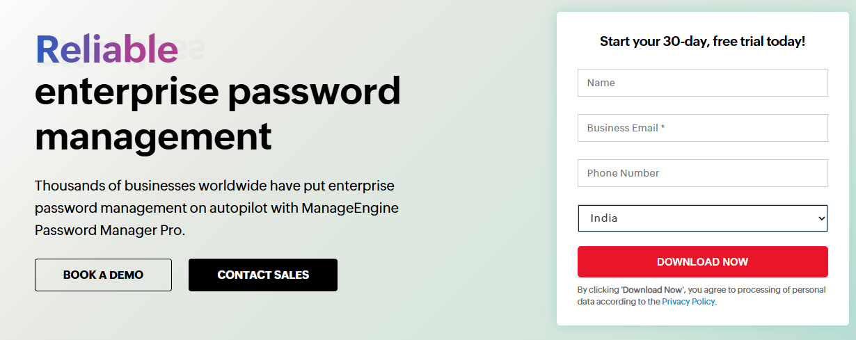 ManageEngine Password Manager Pro Screenshot 4