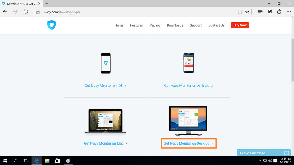 Ivacy VPN Screenshot 1
