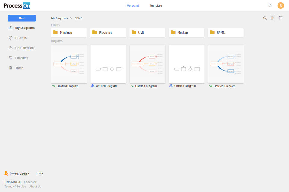 ProcessOn Screenshot 2
