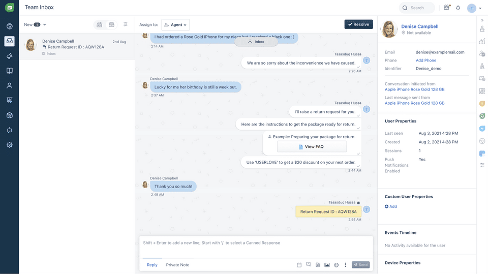 Freshchat Screenshot 4