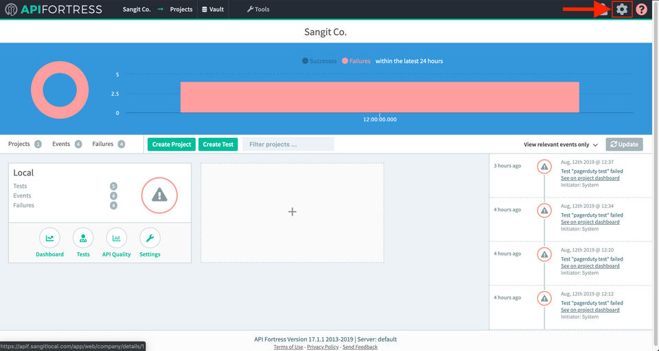 API Fortress Screenshot 1