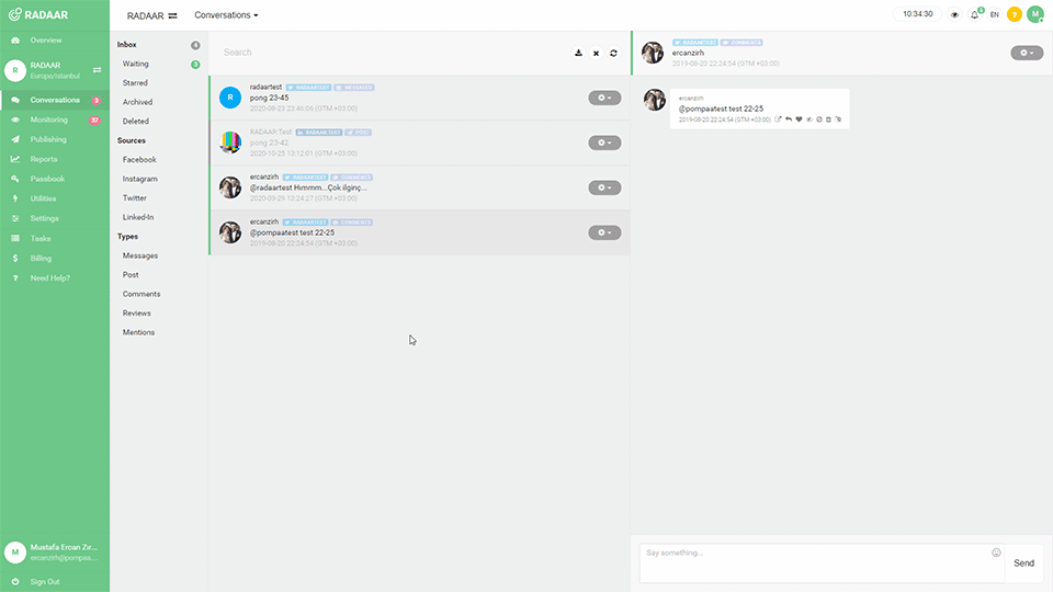 RADAAR Screenshot 2