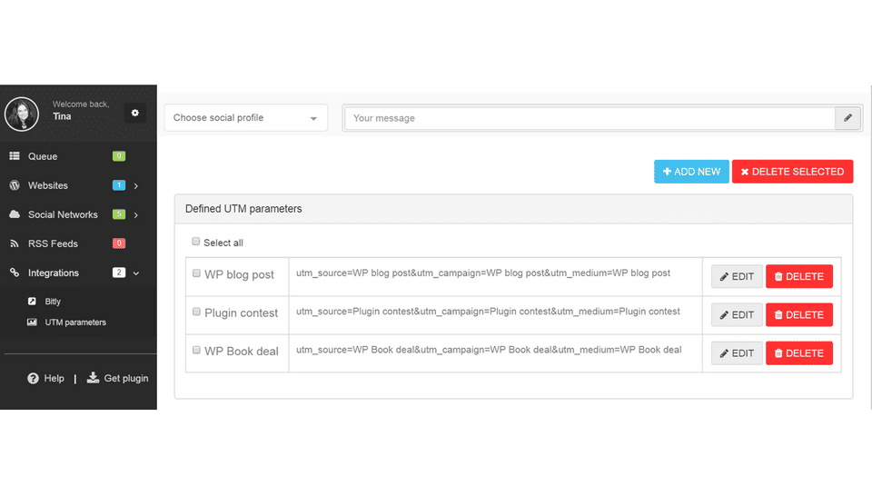 Social Web Suite Screenshot 2