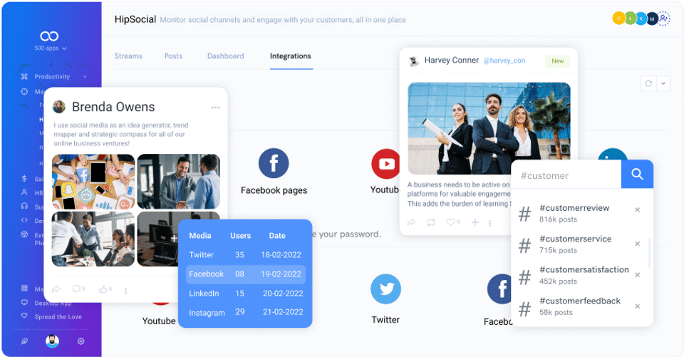 HipSocial by 500apps Screenshot 8