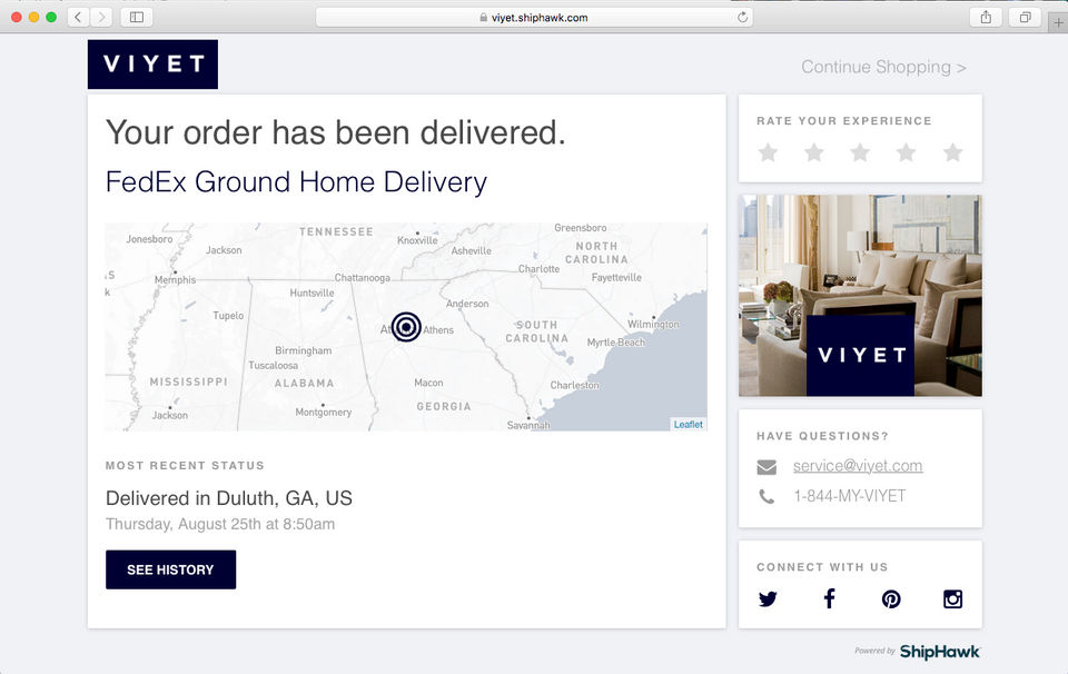 ShipHawk Screenshot 2