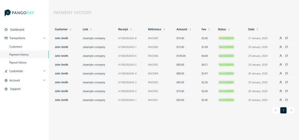 PangoPay Screenshot 1