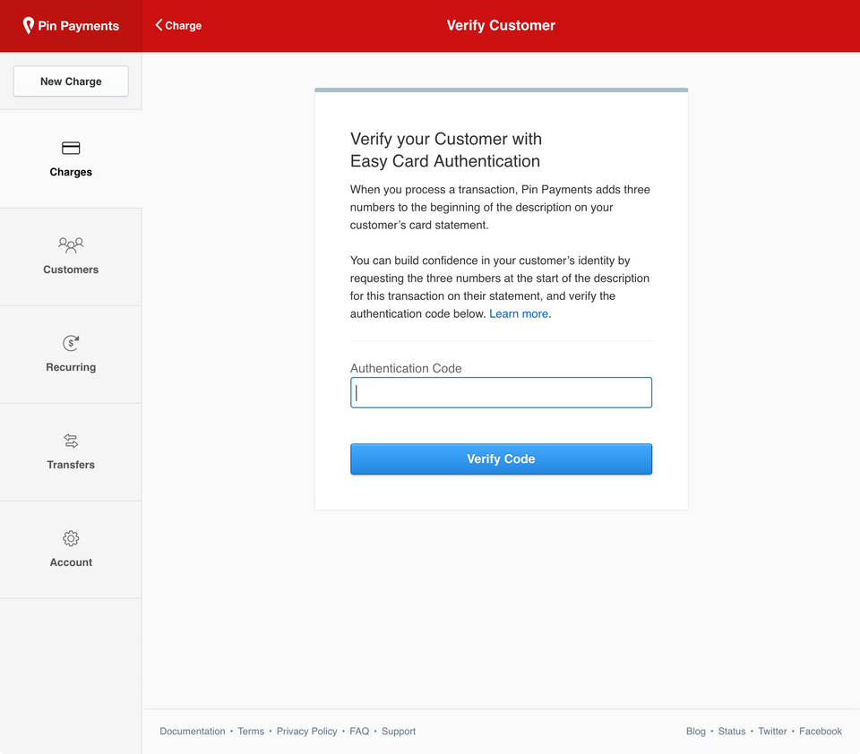 Pin Payments Screenshot 2