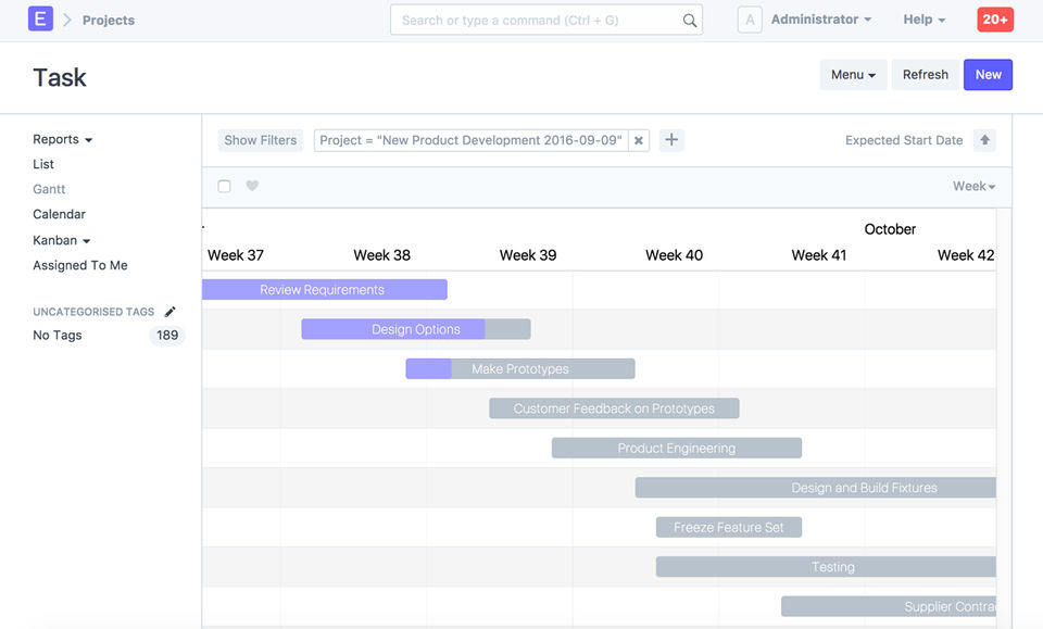 ERPNext Screenshot 1