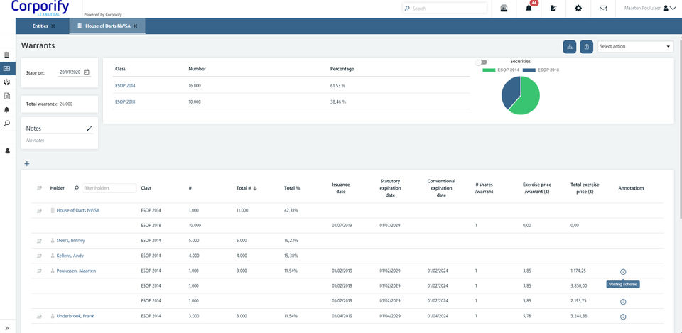Corporify Screenshot 1