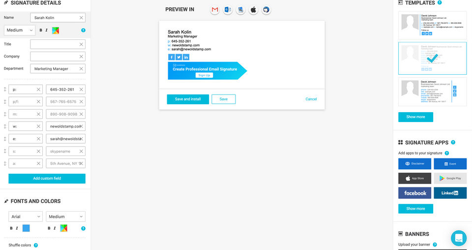 Newoldstamp Screenshot 3