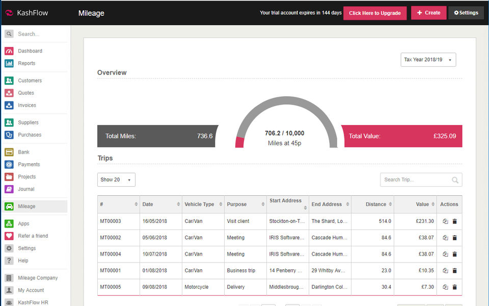 Kashflow Screenshot 1