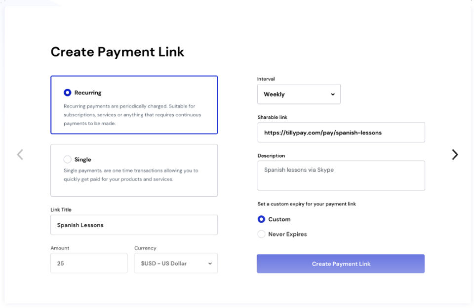 TillyPay Screenshot 1