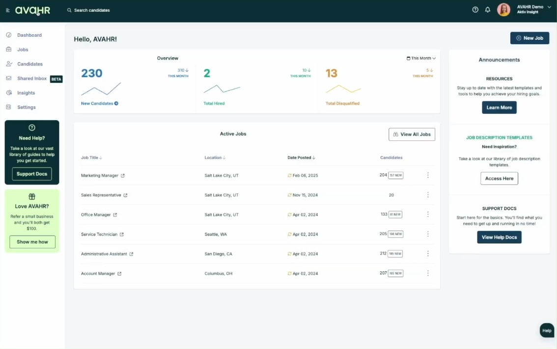 AvaHR Screenshot 5